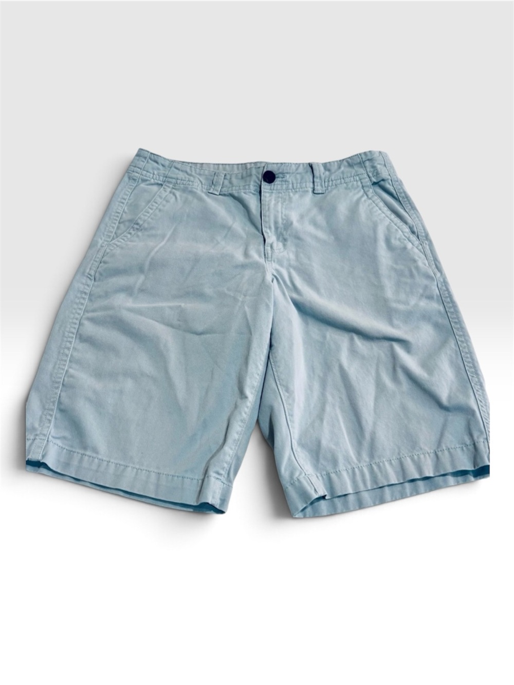 Urban Pipeline mens shorts light blue 33W flat front